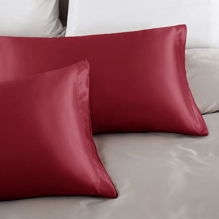 Fairmont Park Norcatur Silk Satin Pillow Cases With Envelope Closure